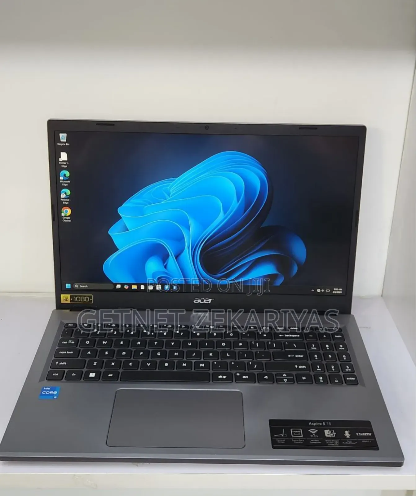 New Laptop Acer Aspire 5 8GB Intel Core I5 SSD 512GB