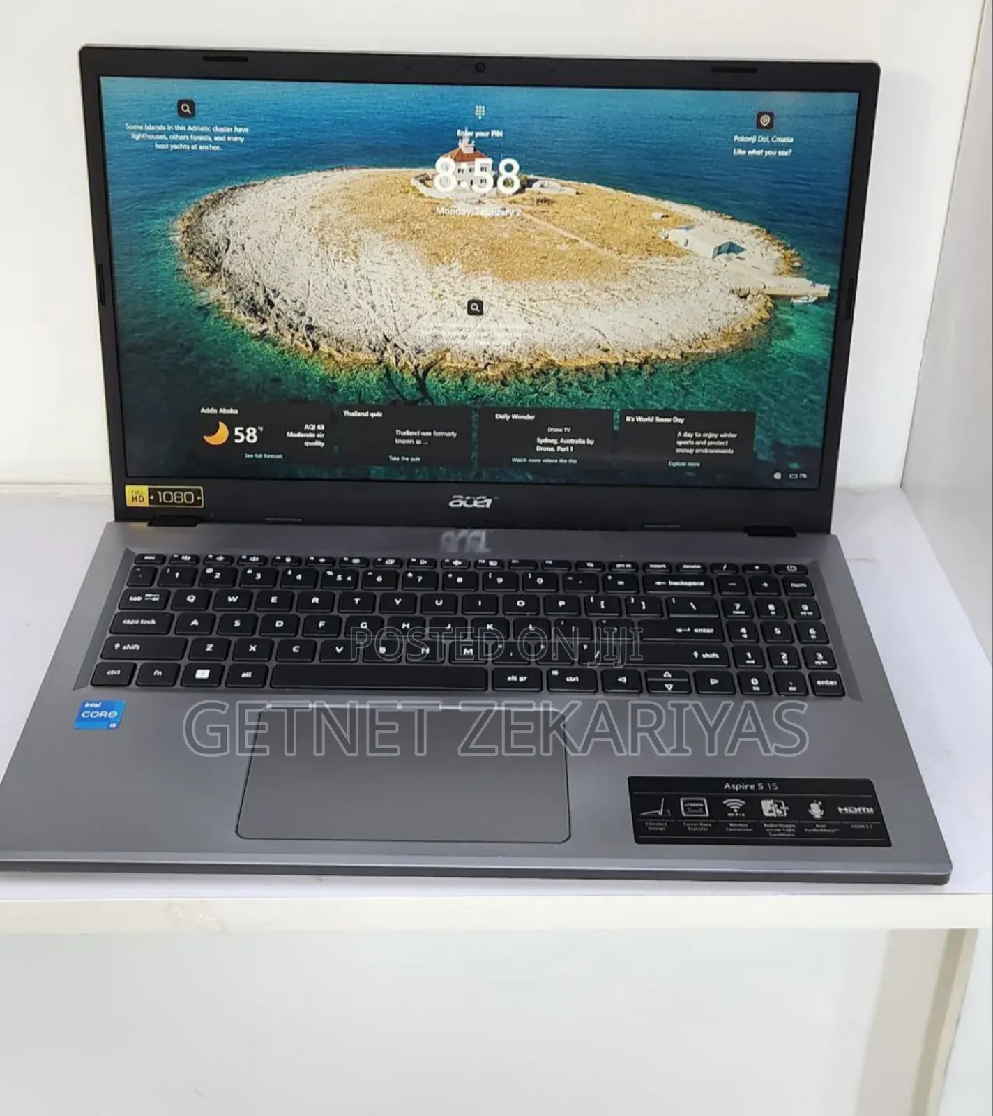 New Laptop Acer Aspire 5 8GB Intel Core I5 SSD 512GB