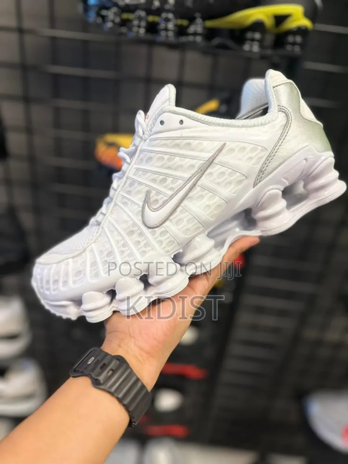 #Nike Air #Max "Shox #Tl" #Metallic Hematite Sneaker