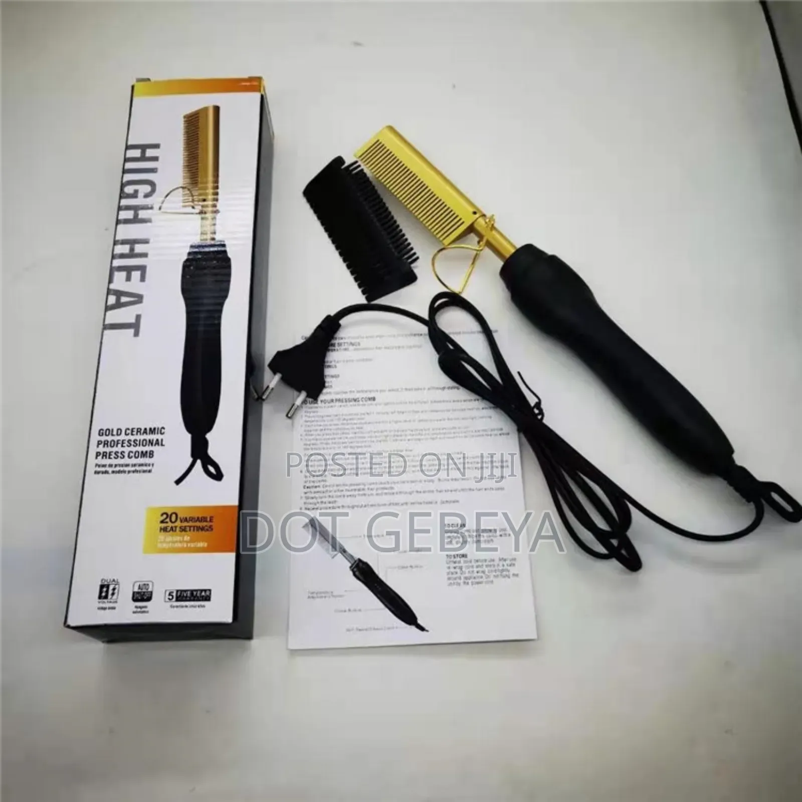 Electrical Hair Styling Hot Comb