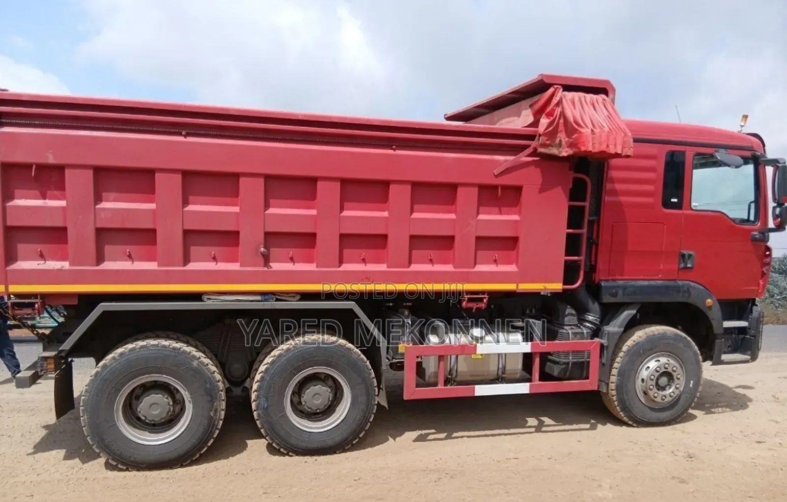 Sino Truck ባለ ተንሸራታች ሸራው