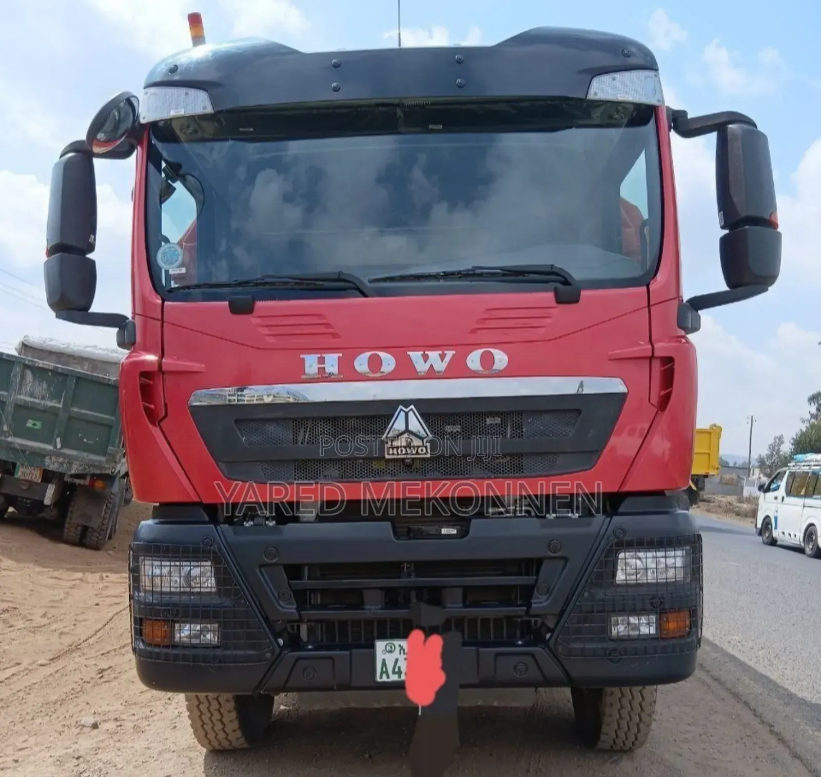 Sino Truck ባለ ተንሸራታች ሸራው