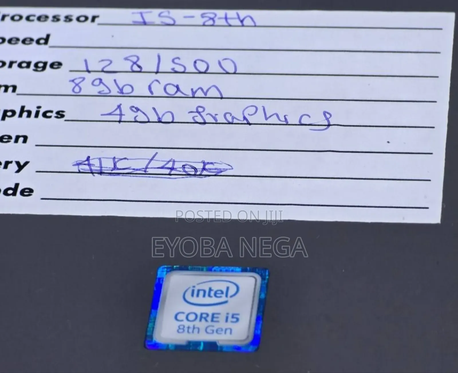 New Laptop Dell Inspiron 15 8GB Intel Core I5 HDD+SSD 640GB