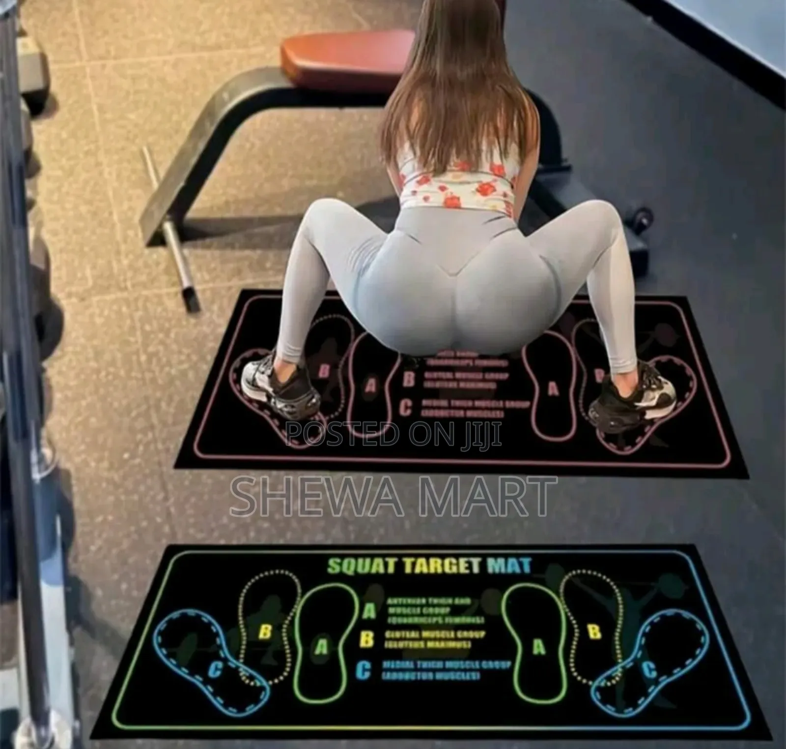 Squat Anti-Slip Training Mat, Which Helps Improve Exercise Efficience