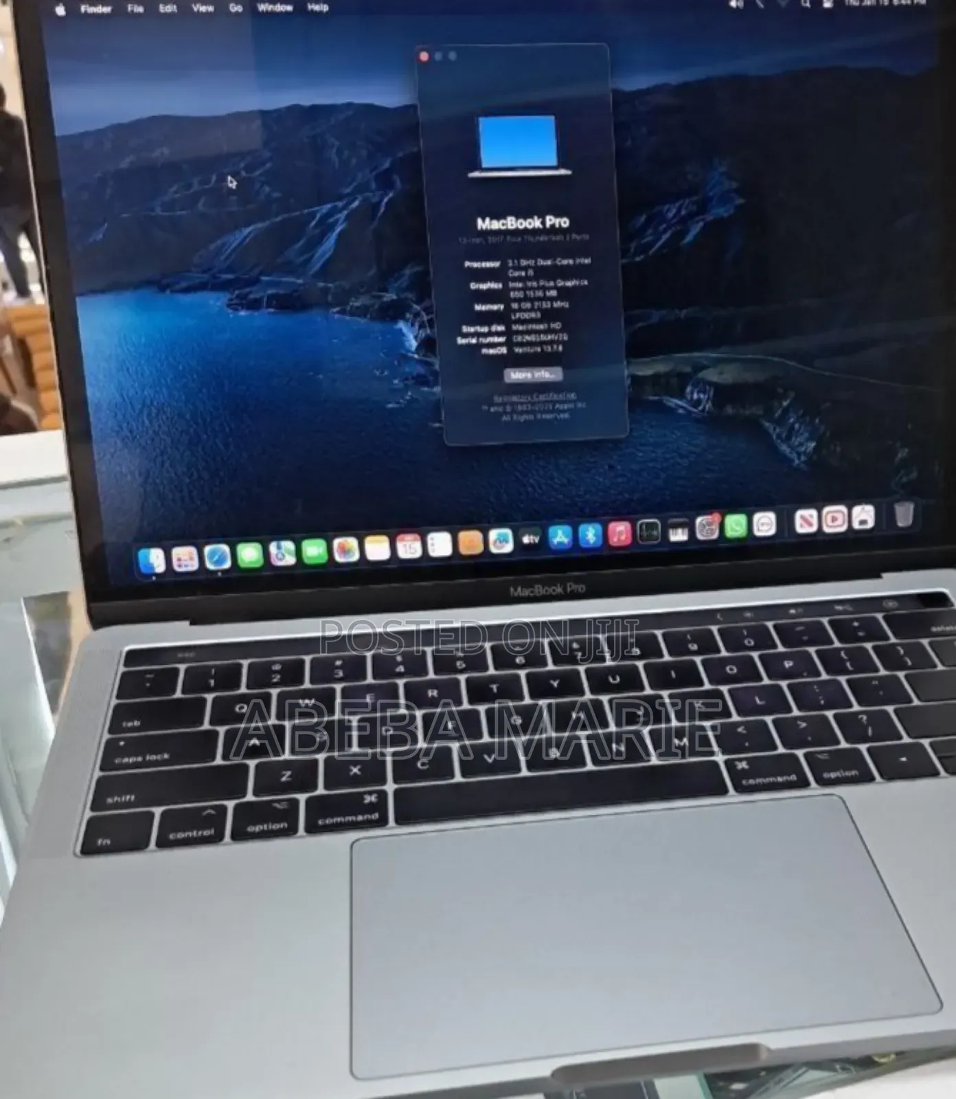 New Laptop Apple MacBook Pro 2017 16GB Intel Core I5 SSD 256GB