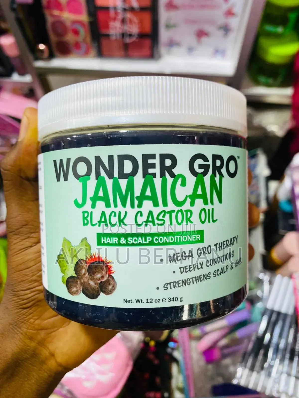 Wonder Gro Jamaican Black Castor Oil Hair Conditioner – 340g