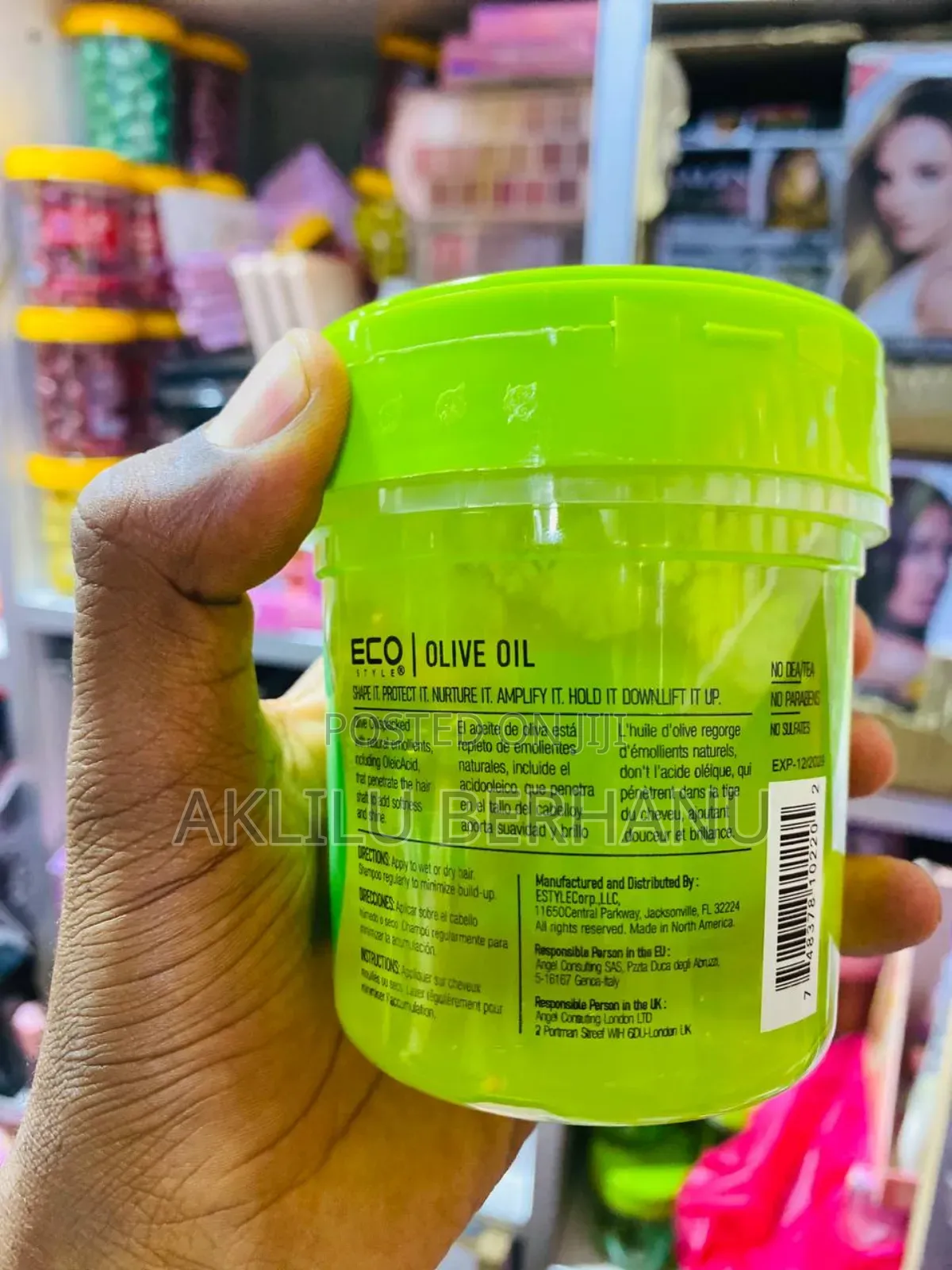 Eco Style Olive Oil Styling Gel – 236ml