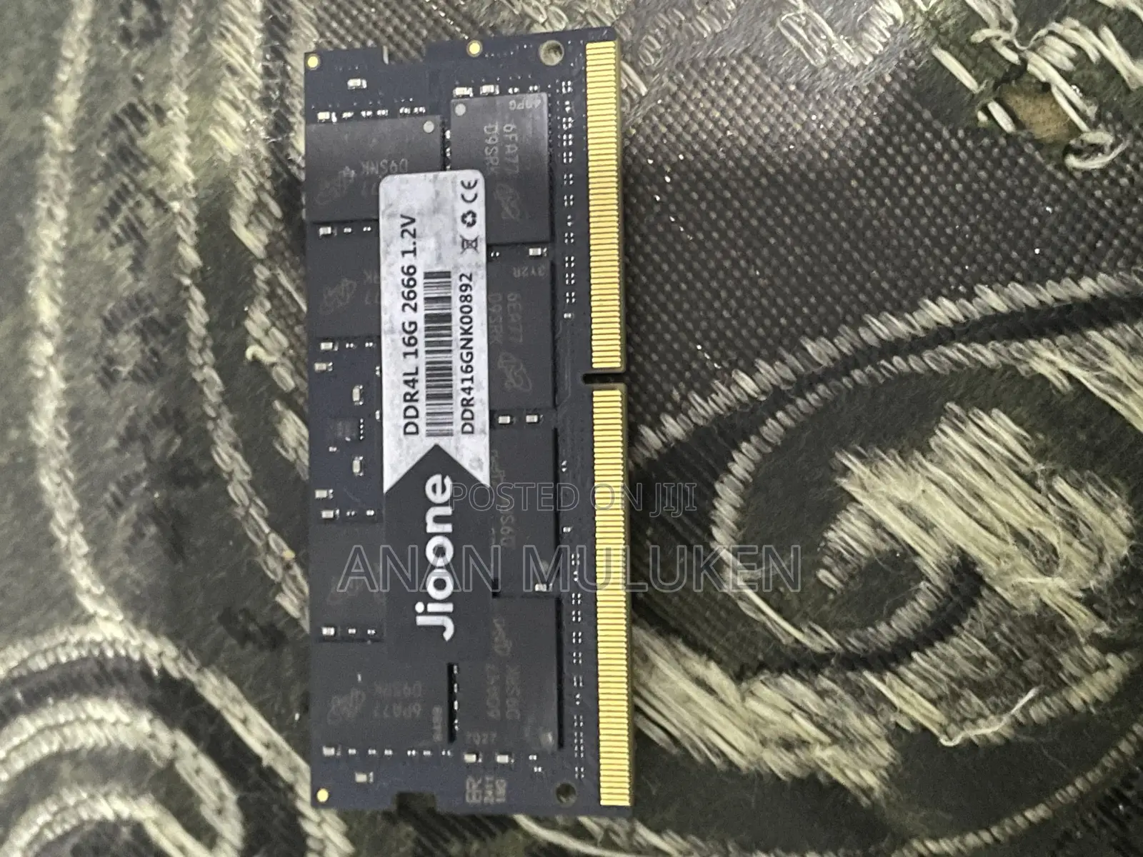 This Is a Ddr4l 16gb 2666mhz Ram Module (Brand: Jioone).