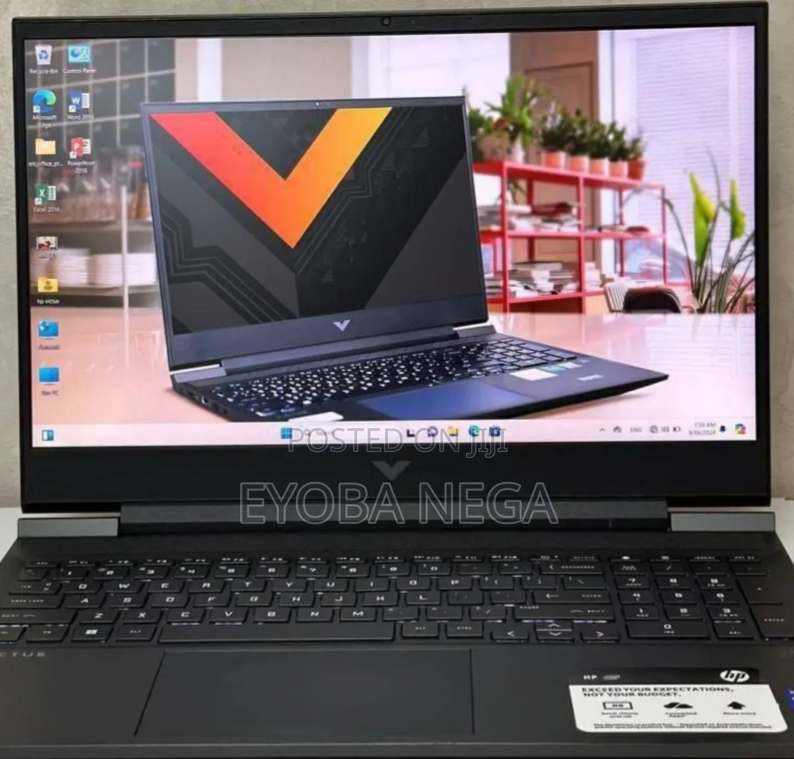 New Laptop HP Victus 16 16GB Intel Core I7 SSD 512GB