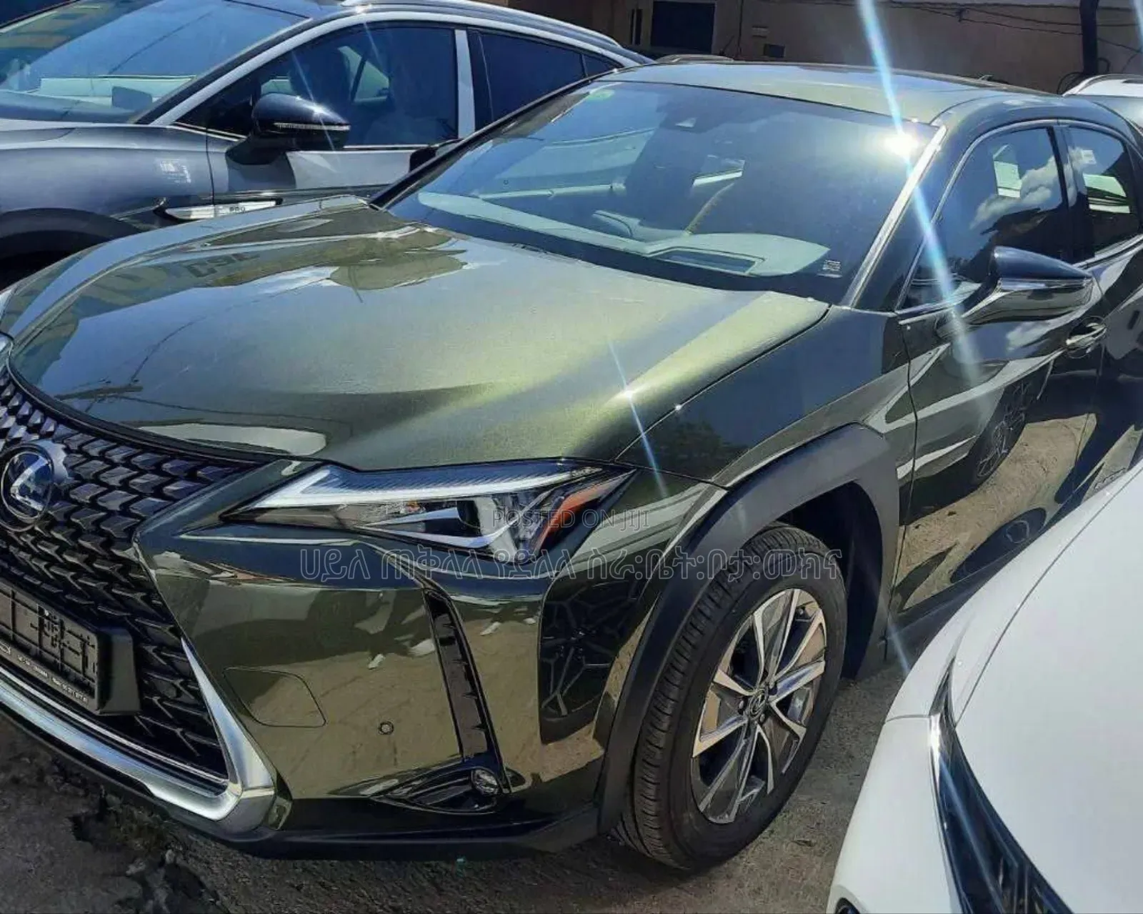 Lexus UX 2023 Green