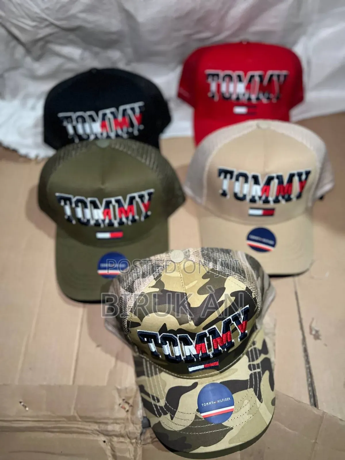 Tommy Baseball Caps