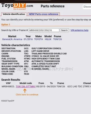 Toyota Hilux 2016 Ivory