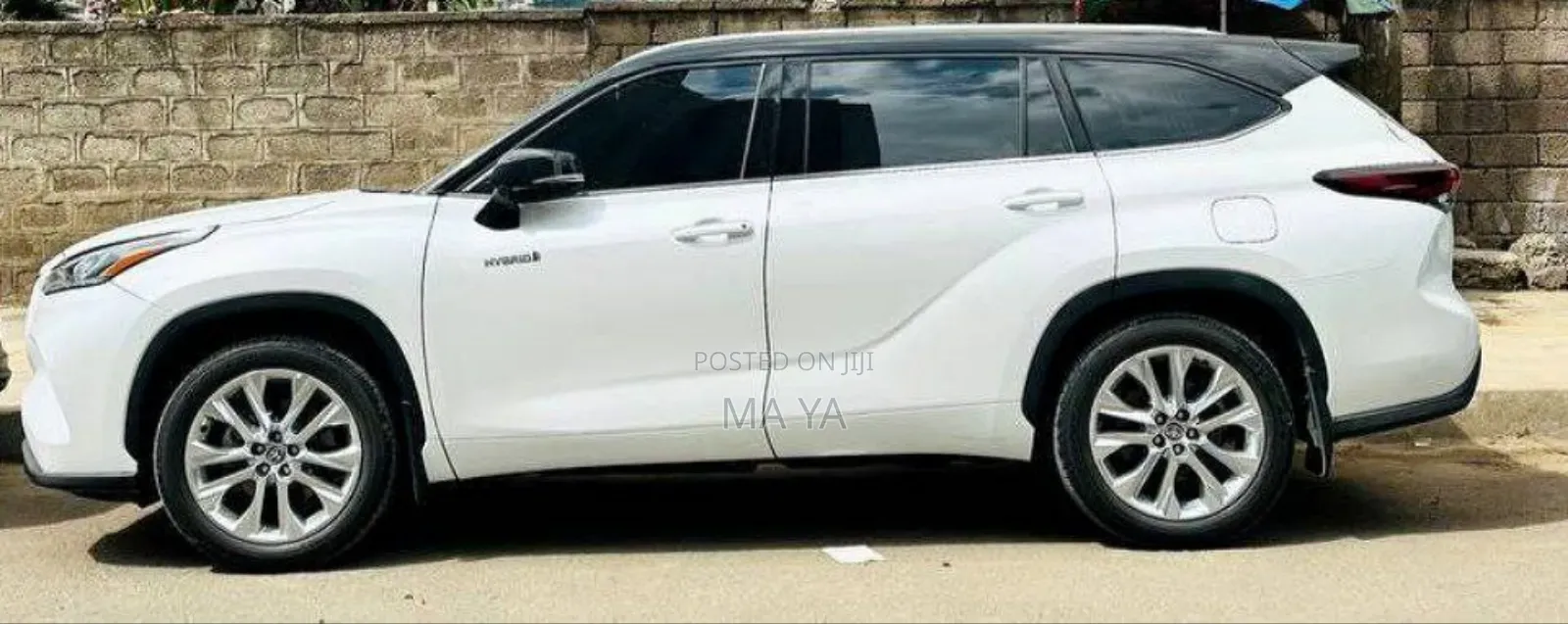 Toyota Highlander Hybrid Limited 2024 White