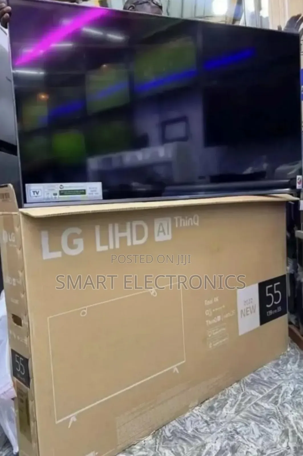 Lg 55-Inch Uhd Ai Thinq Smart Tv. Display: 55 Inches (139 Cm)