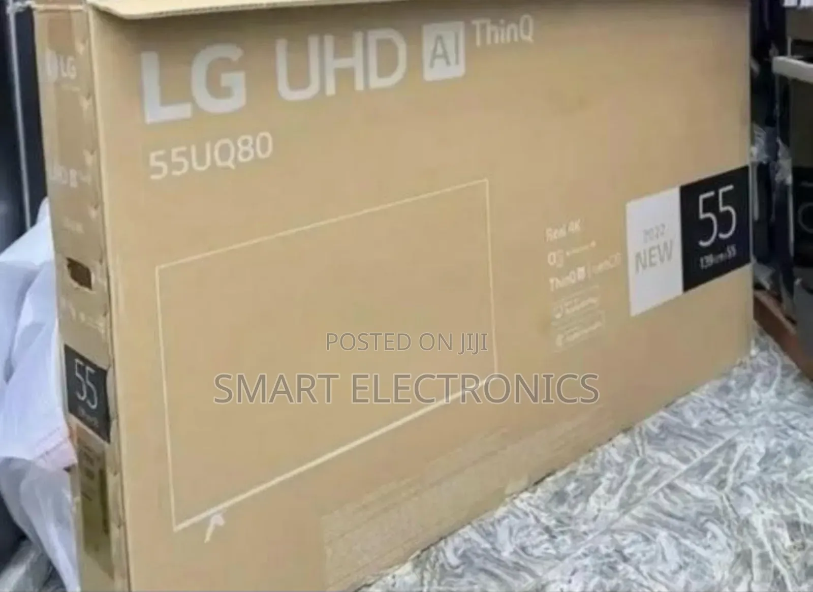 Lg 55-Inch Uhd Ai Thinq Smart Tv. Display: 55 Inches (139 Cm)