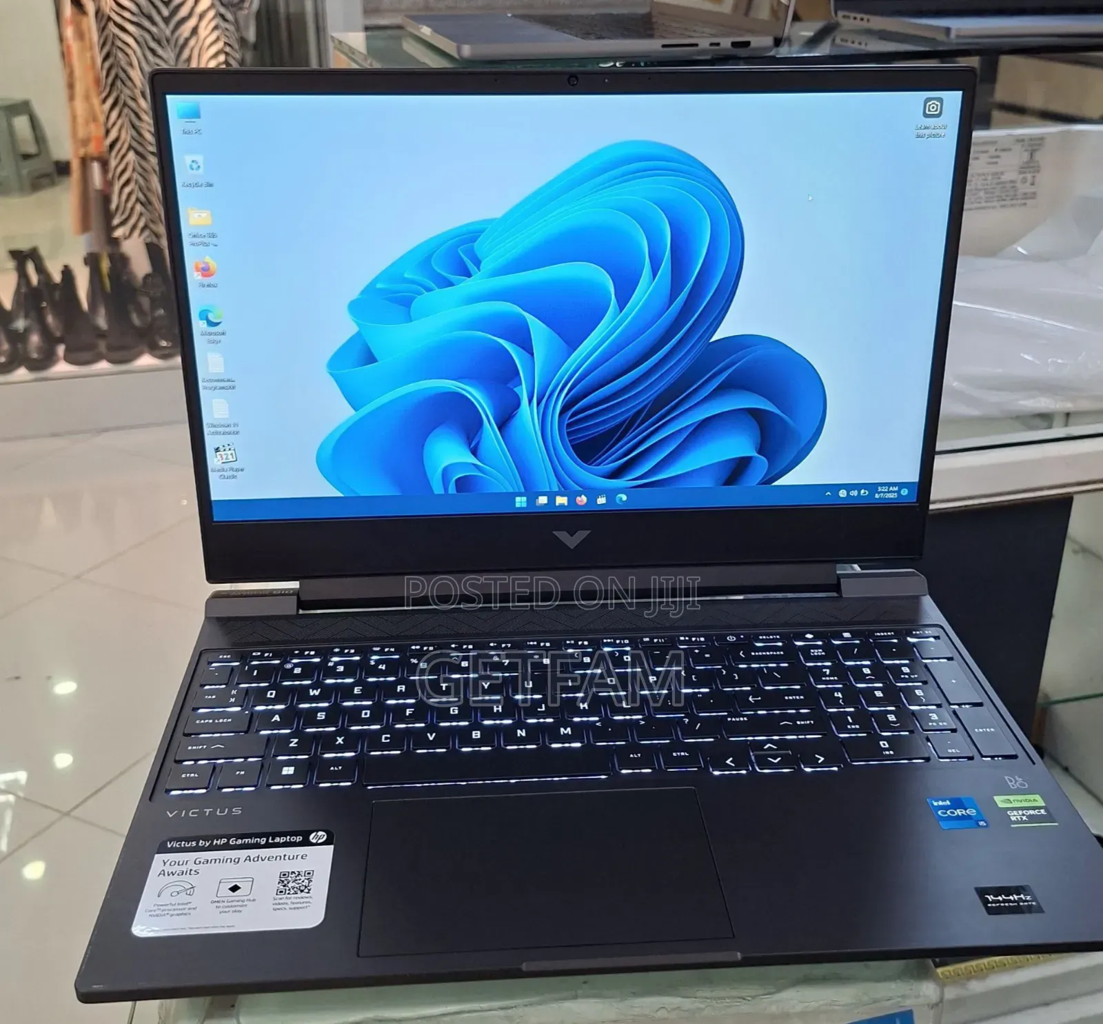New Laptop HP Victus 15 16GB Intel Core I7 SSD 512GB