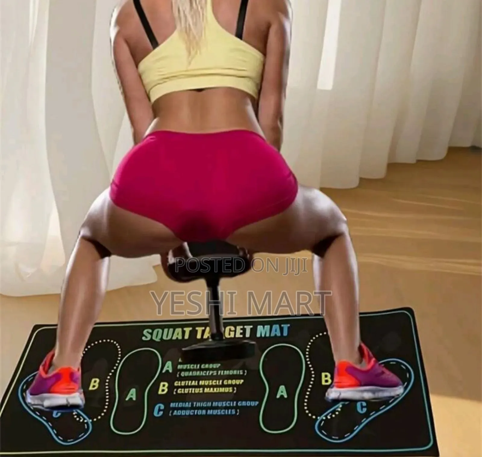 Squat Anti-Slip Training Mat, Which Helps Improve Exercise Efficiency
