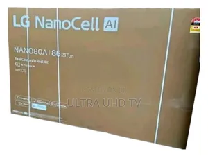 Lg Nanocell Ai 86-Inch (217 Cm) Smart Tv, Model Nano80a.