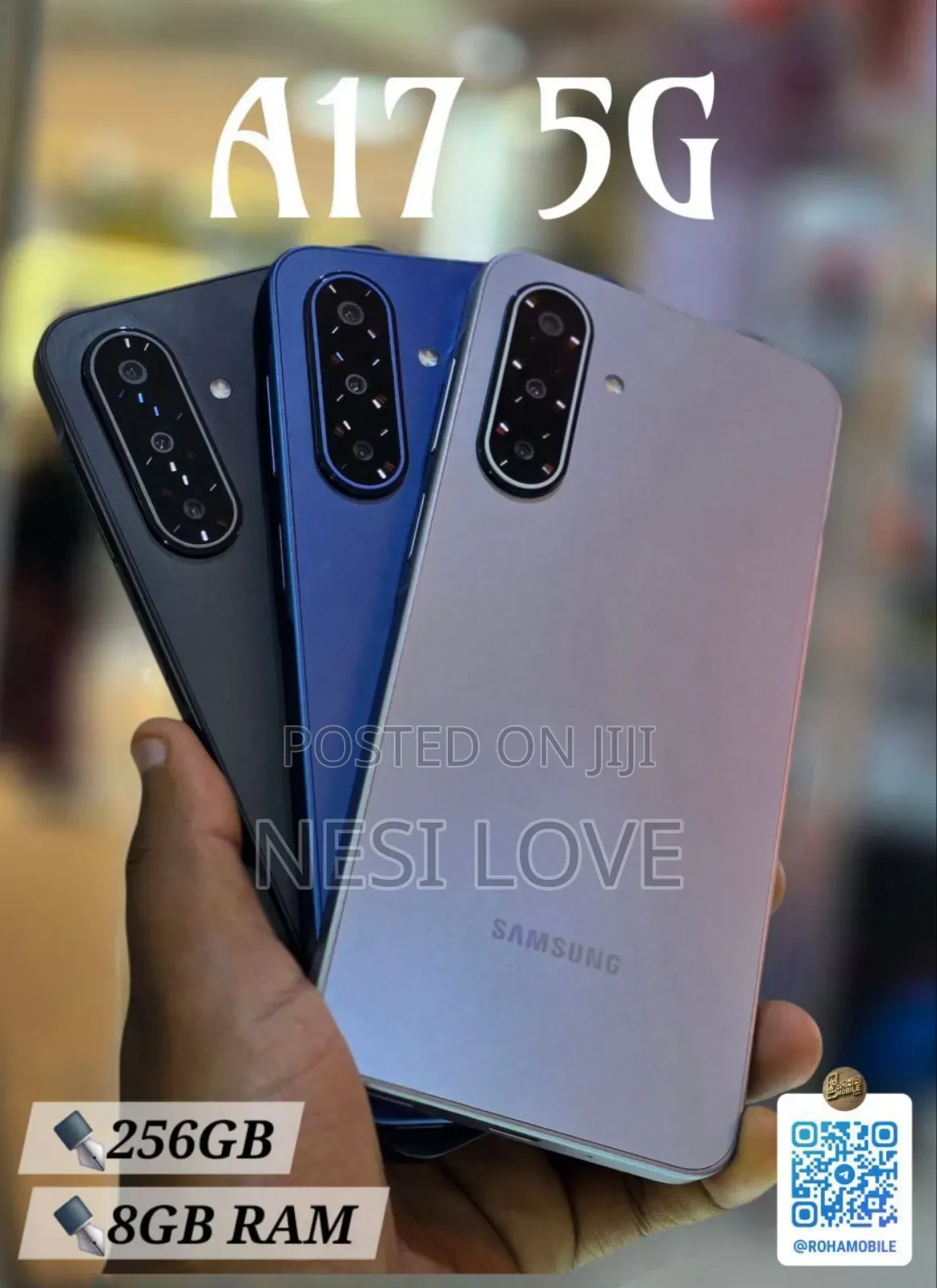 New Samsung Galaxy A17 5G 256 GB