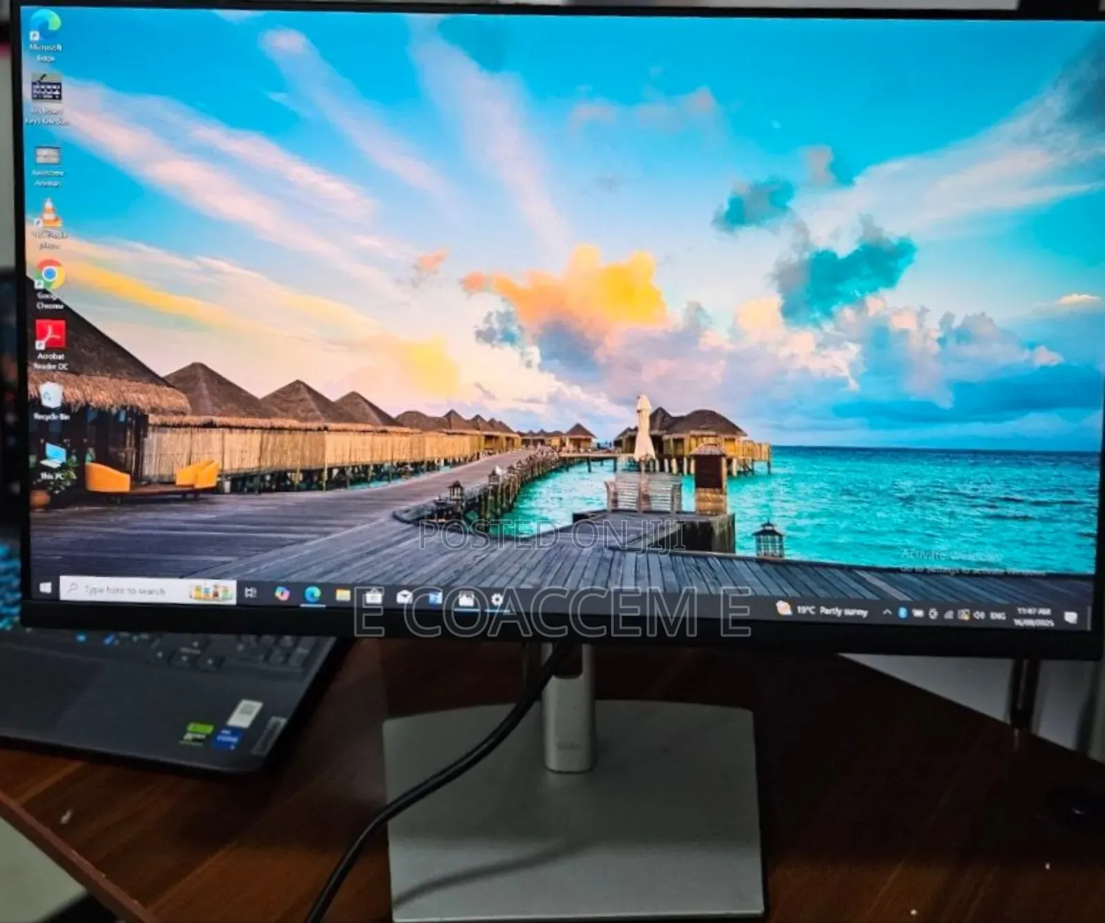 New Dell 27" Inch Monitor Resolution Frameless Monitor