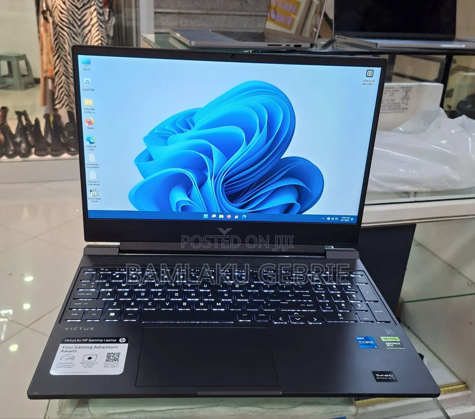 New Laptop HP Victus 16 16GB Intel Core I7 SSD 512GB