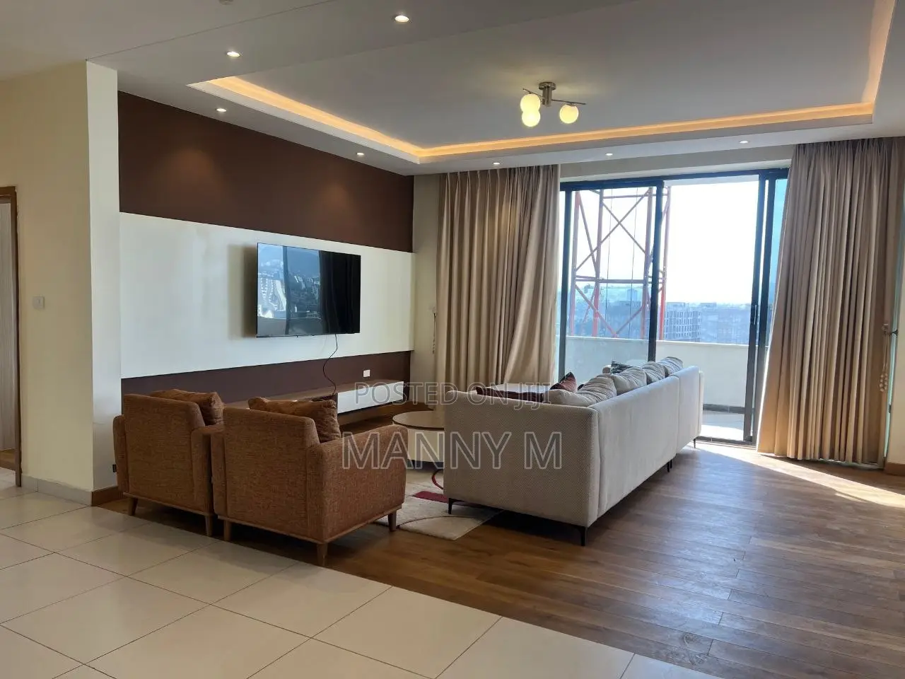 Furnished 2bdrm Apartment in Kirkos for rent