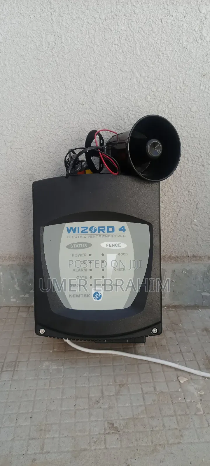 Nemtek ከፍተኛ Volet ያለው የአደገኛ አጥር አላርም