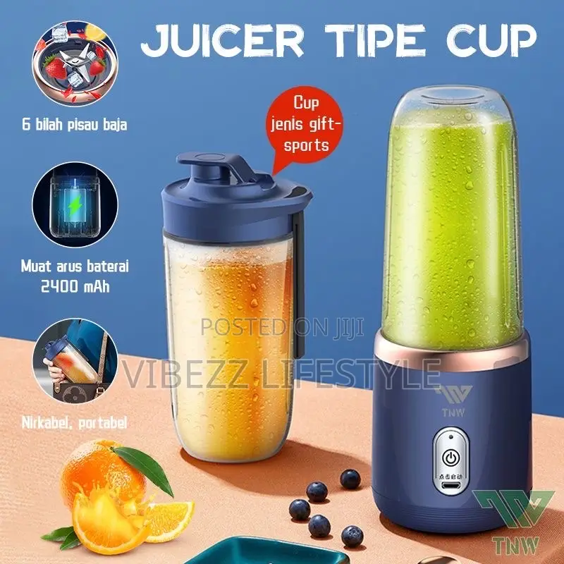 Rechargeable Juicer With Extra Cup