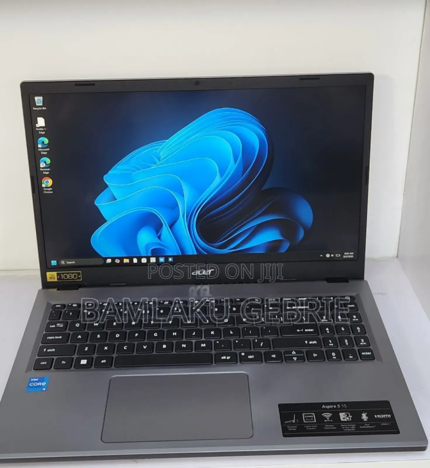 New Laptop Acer Aspire 5 8GB Intel Core I5 SSD 512GB