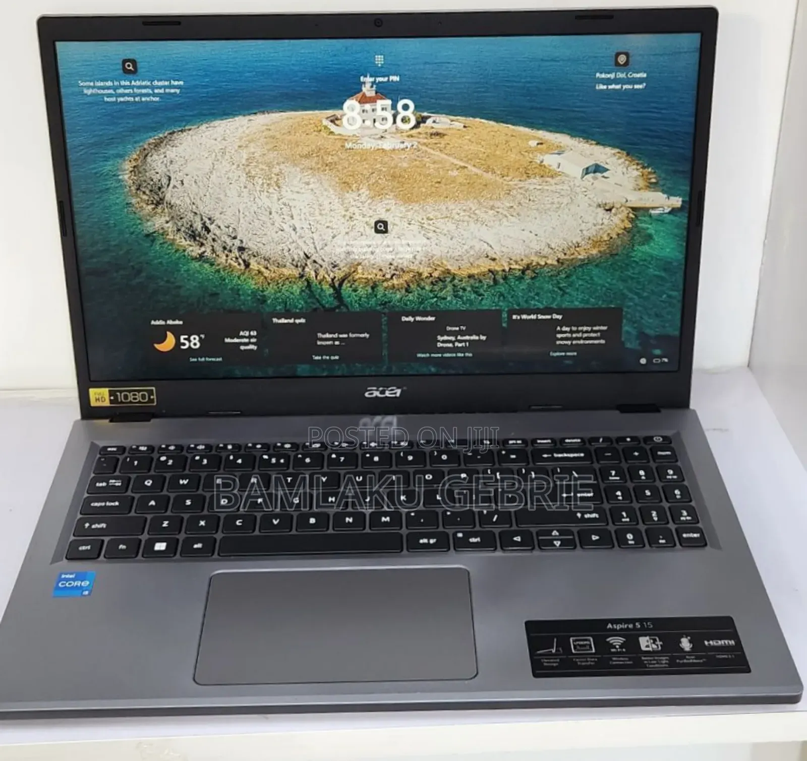 New Laptop Acer Aspire 5 8GB Intel Core I5 SSD 512GB