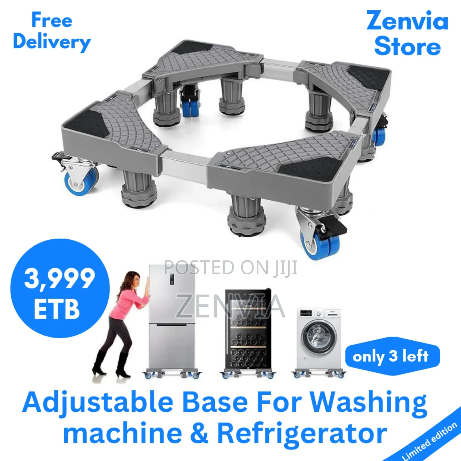 Adjustable Base For Washing Amachine Refrigerator/Free Delivery/