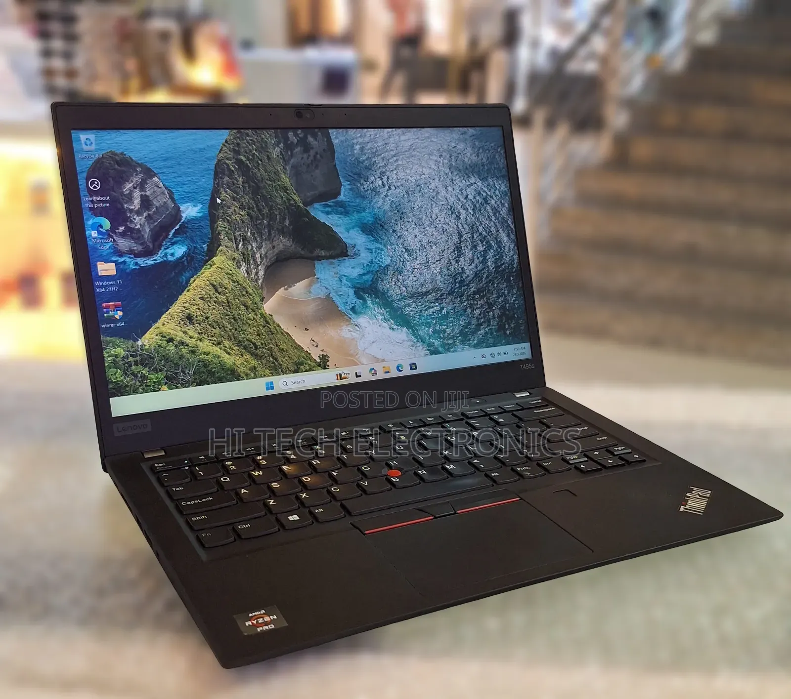New Laptop Lenovo ThinkPad T495s 16GB AMD Ryzen 5 SSD 512GB