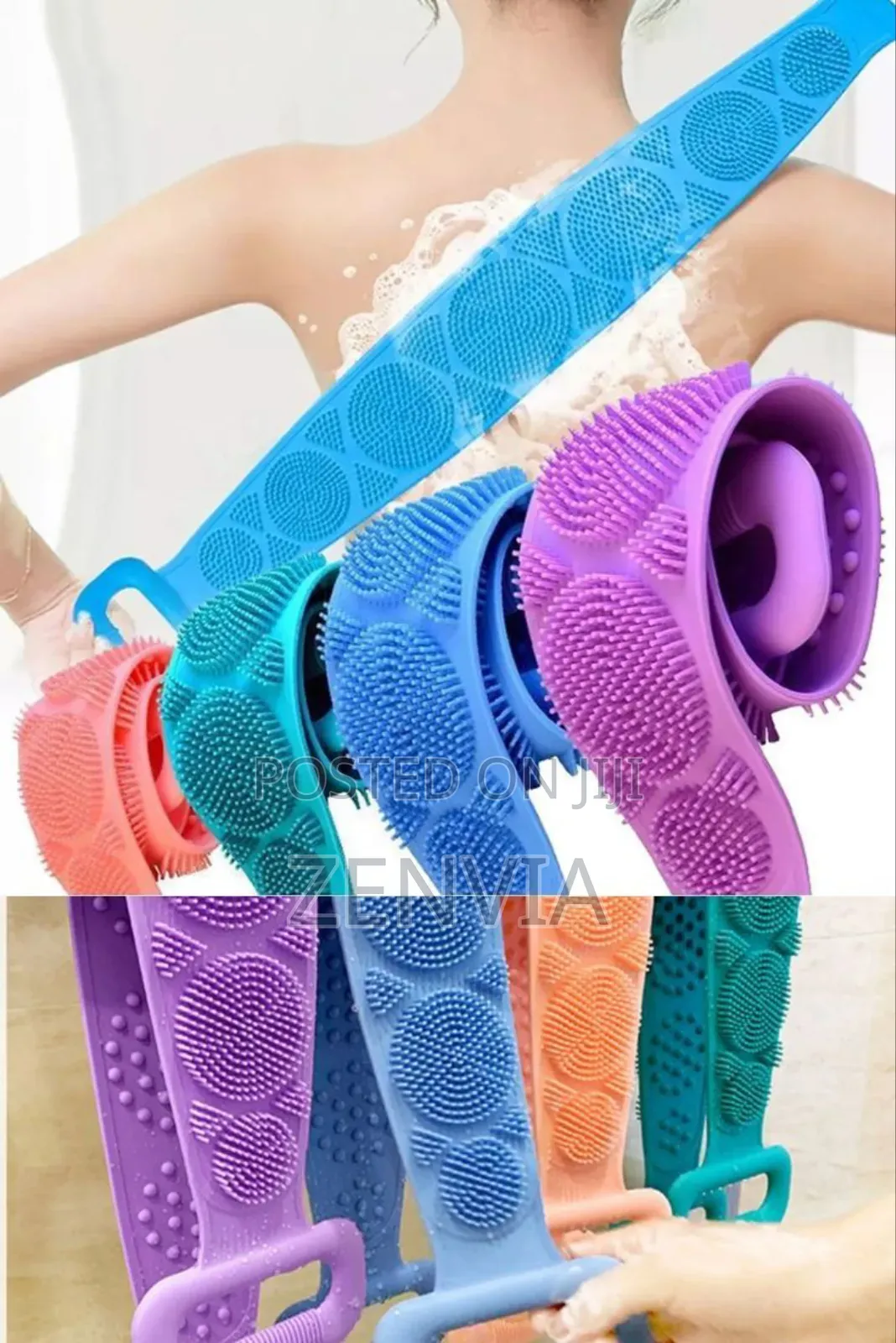 Silicon Back Scrub /🔴Free Delivery/