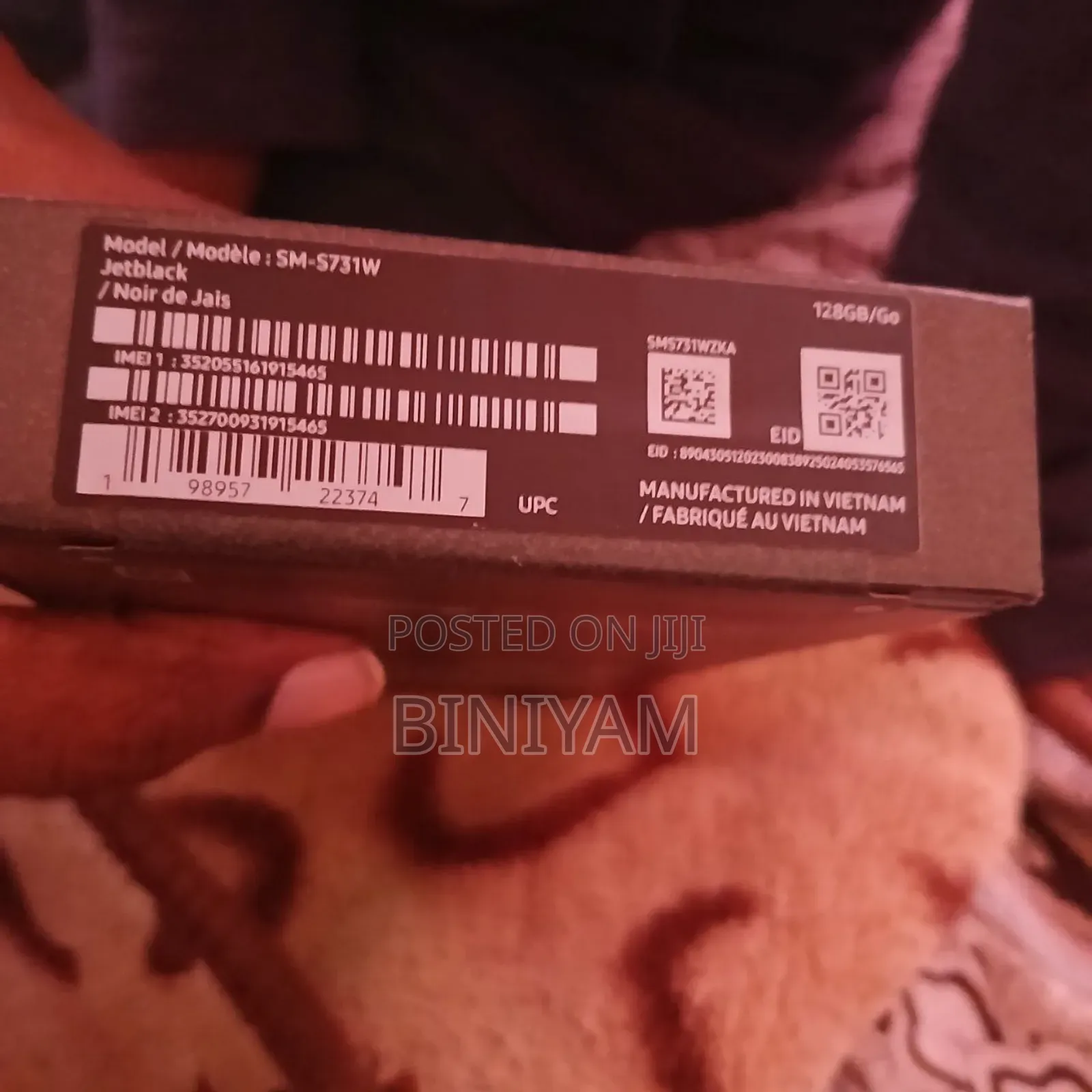 New Samsung Galaxy S25 Ultra 256 GB Black