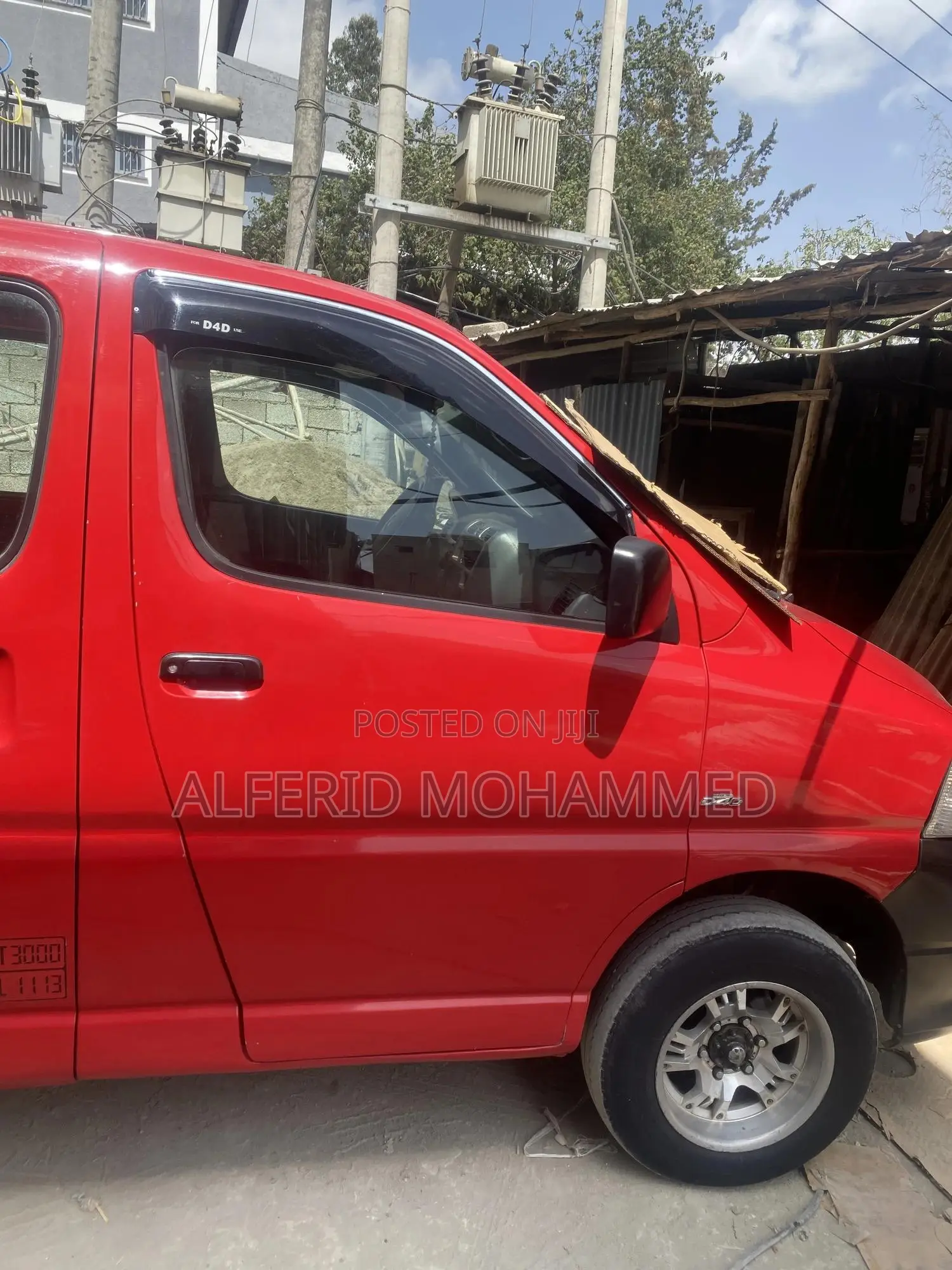 Toyota HiAce 2008 Red