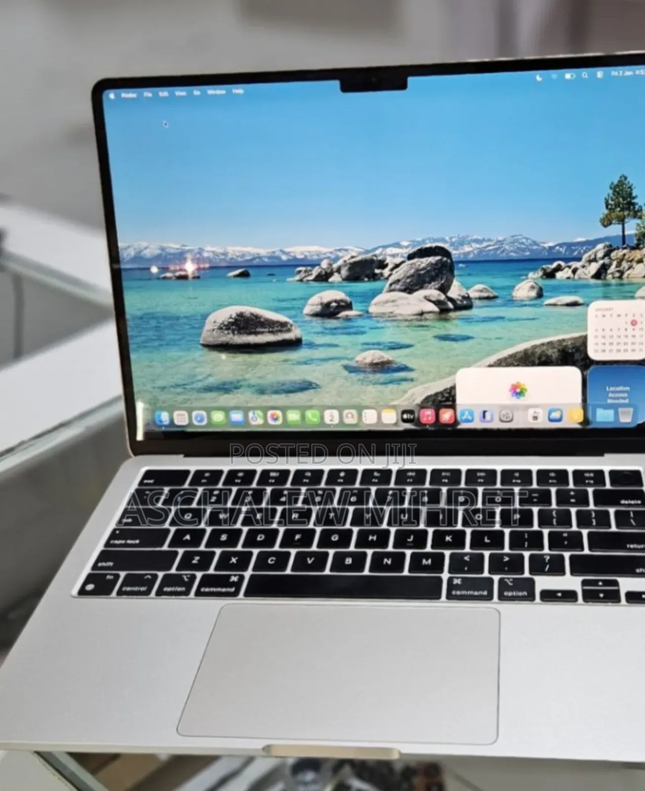 New Laptop Apple MacBook Air 2022 M2 8GB Apple M2 SSD 256GB