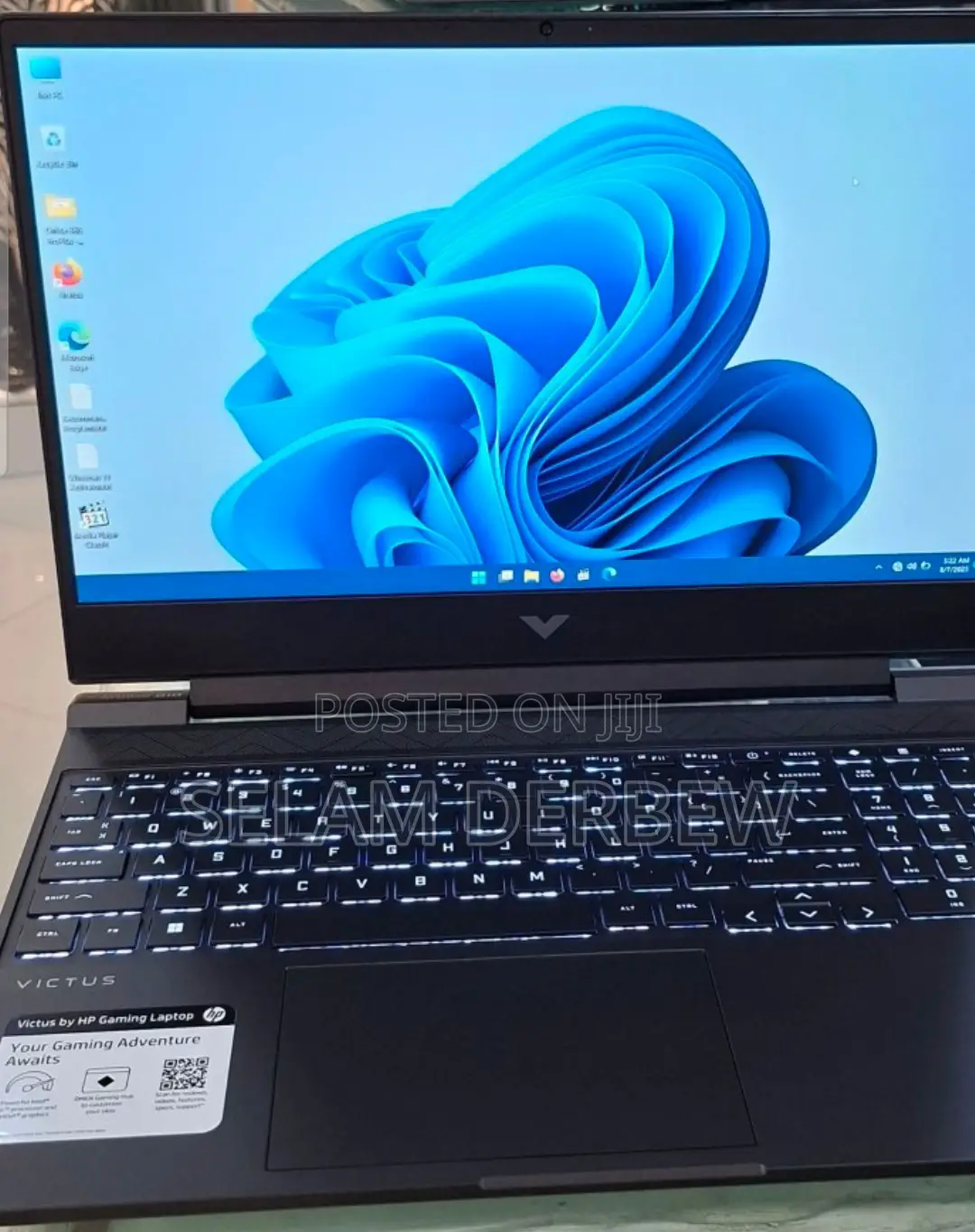 New Laptop HP Victus 15 16GB Intel Core I7 SSD 512GB