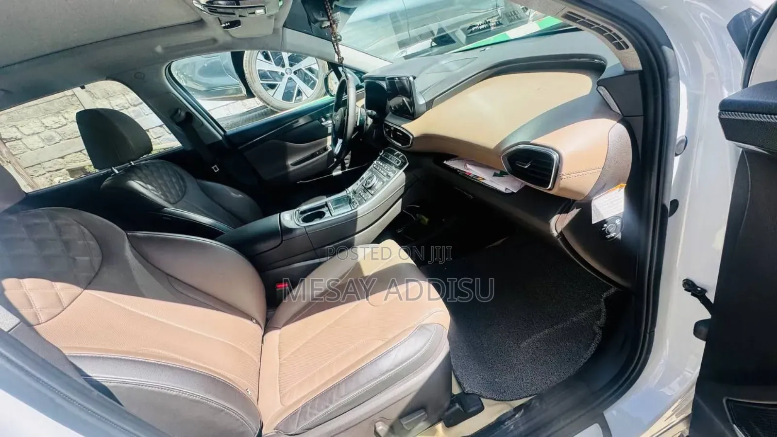 Hyundai Santa Fe Hybrid 2023 White