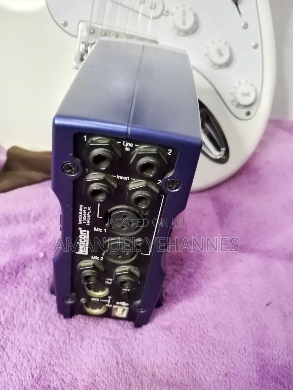 Lexicon Lambda Usb Audio Interface.