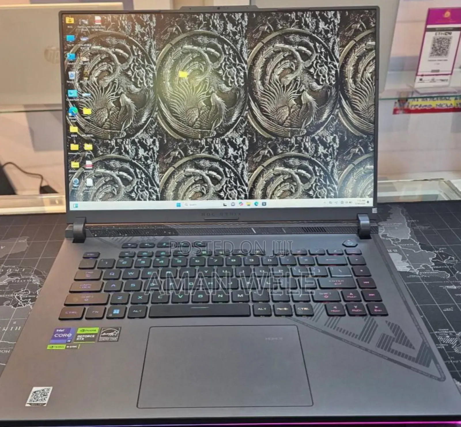 New Laptop Asus ROG Strix G16 G614 16GB Intel Core I9 SSD 1T