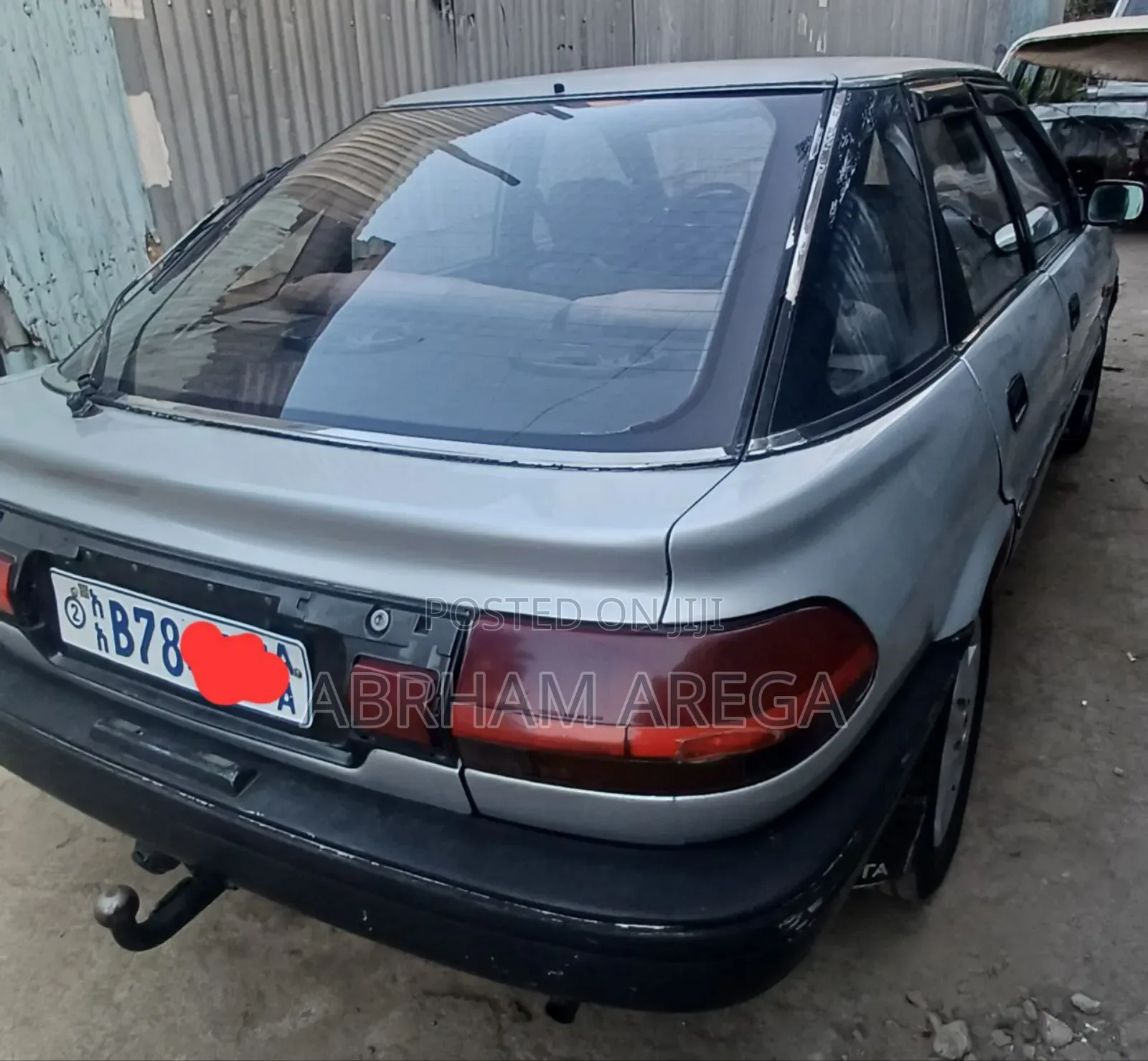 Toyota Corolla II 1991 Silver