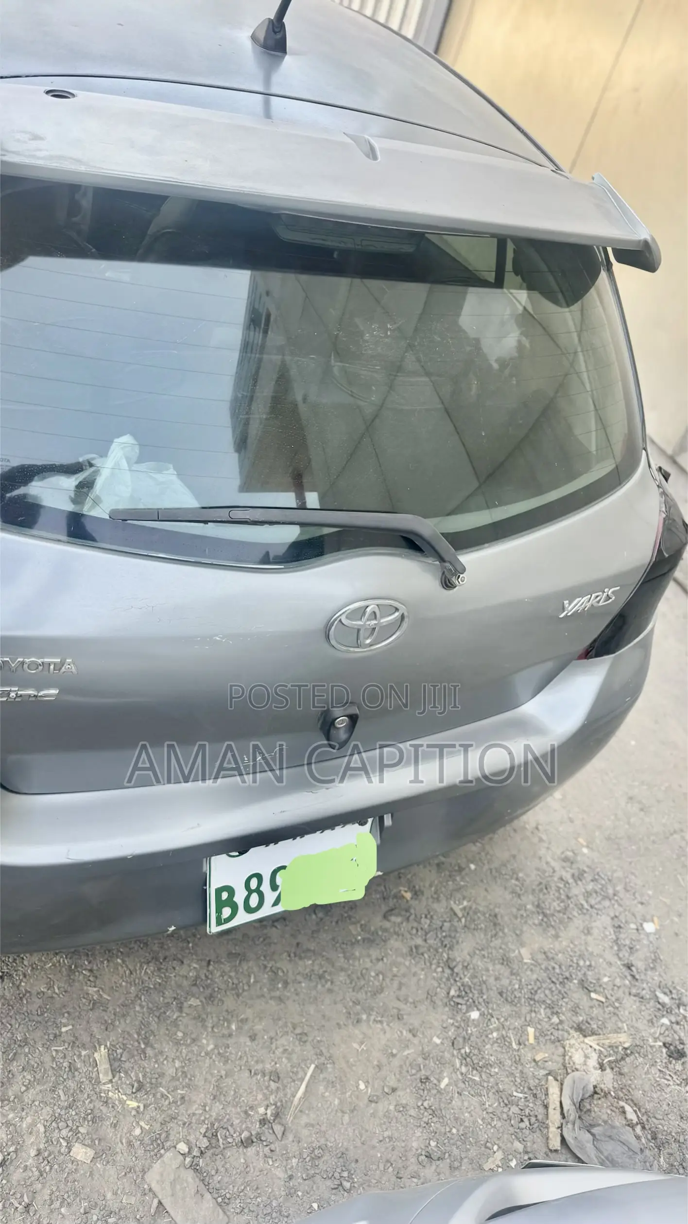 Toyota Yaris 2010 Gray