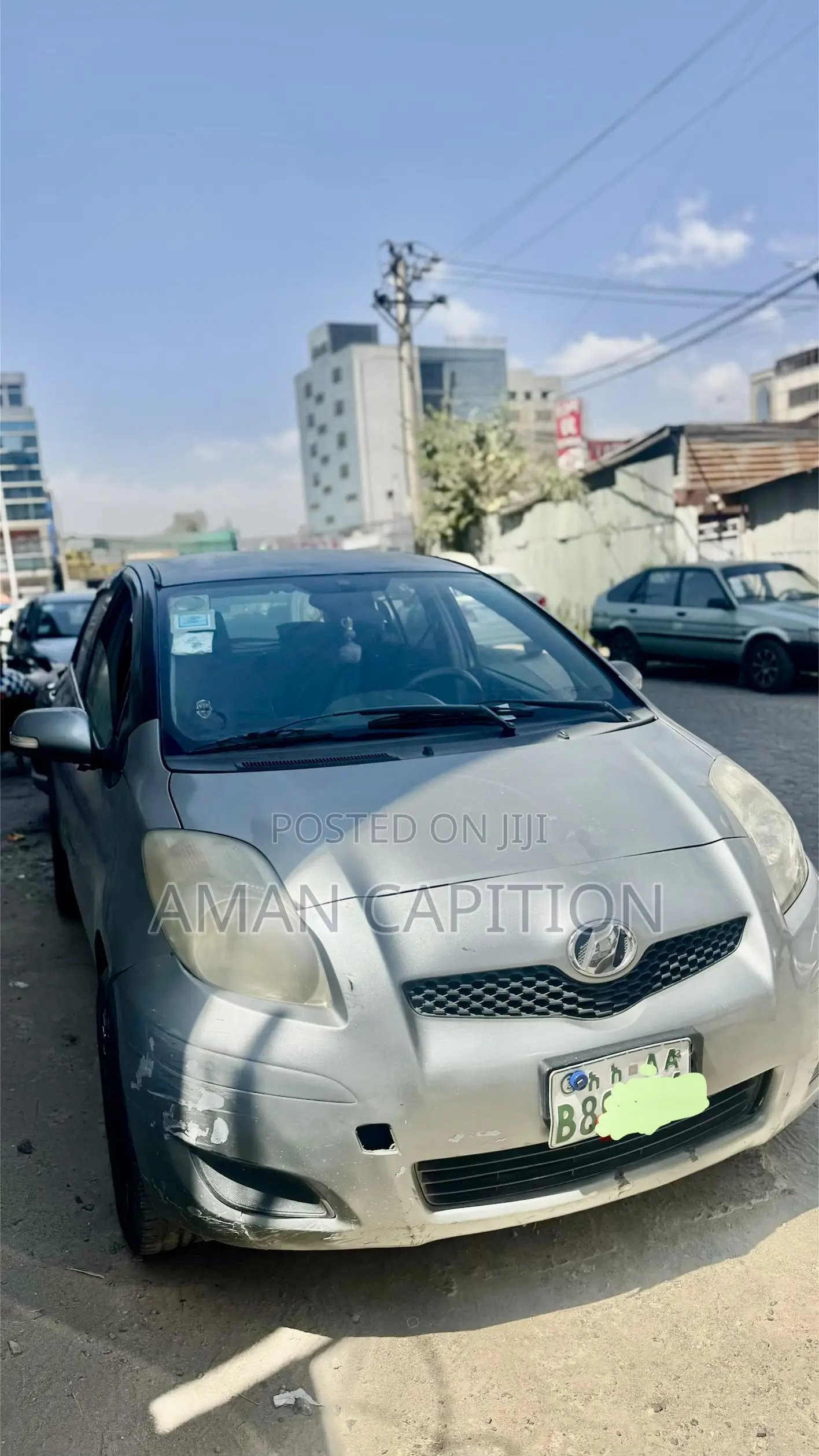 Toyota Yaris 2010 Gray