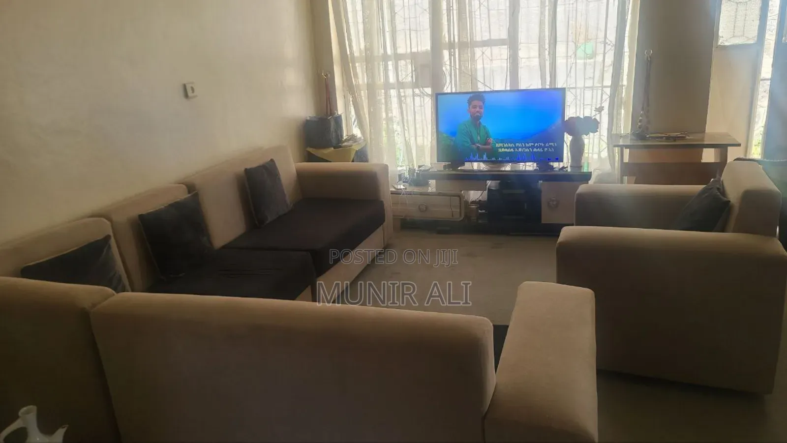 Sofa ሶፋ U Shape Sofa Used Best Quality