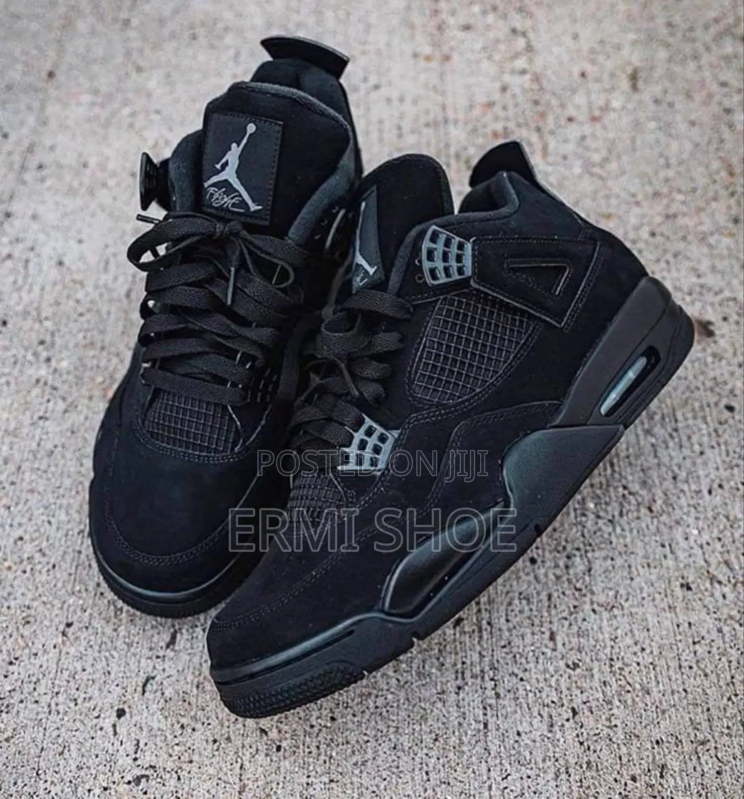 Black J4 Shoes