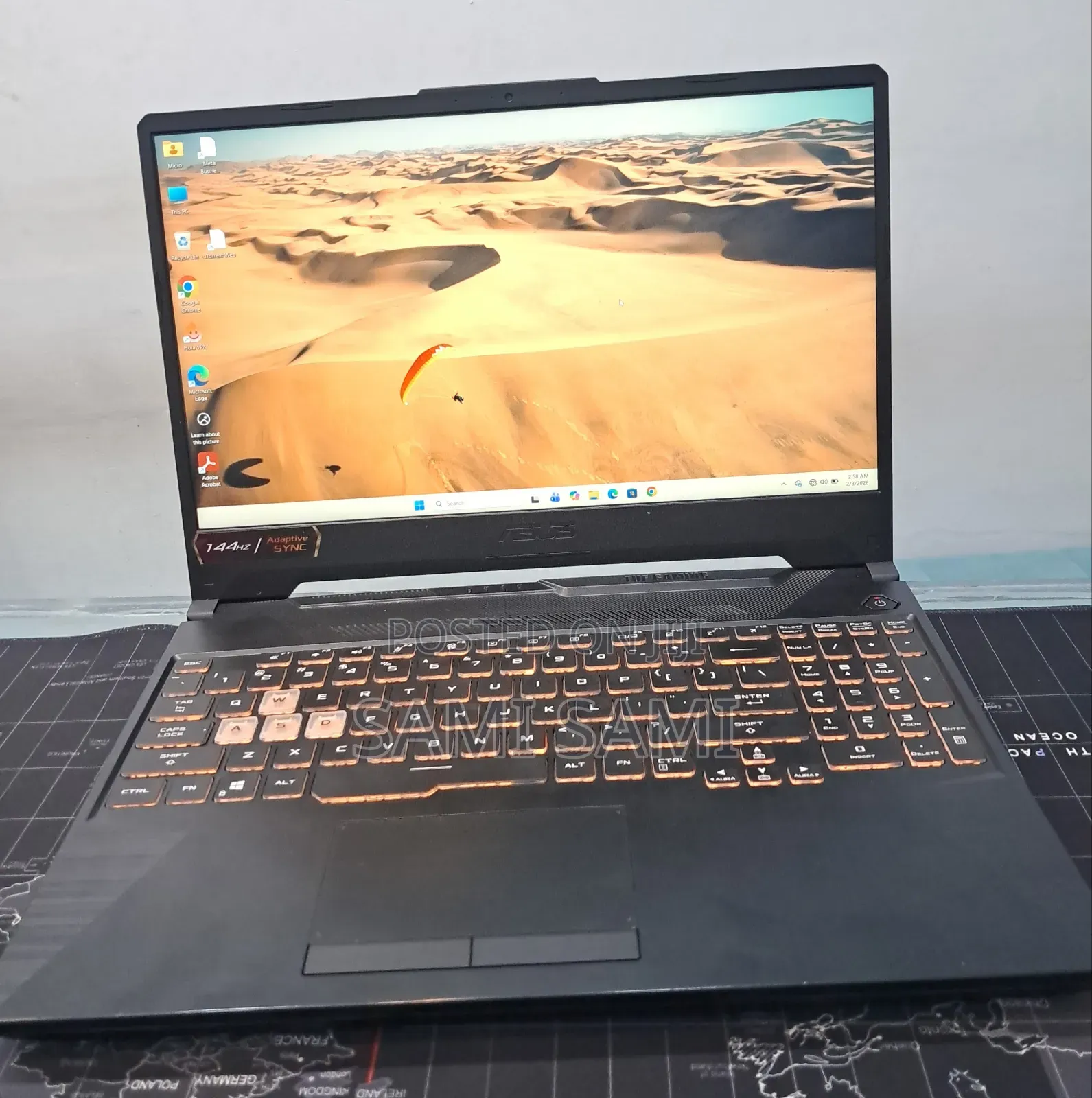 New Laptop Asus TUF Dash F15 16GB Intel Core I7 SSD 512GB