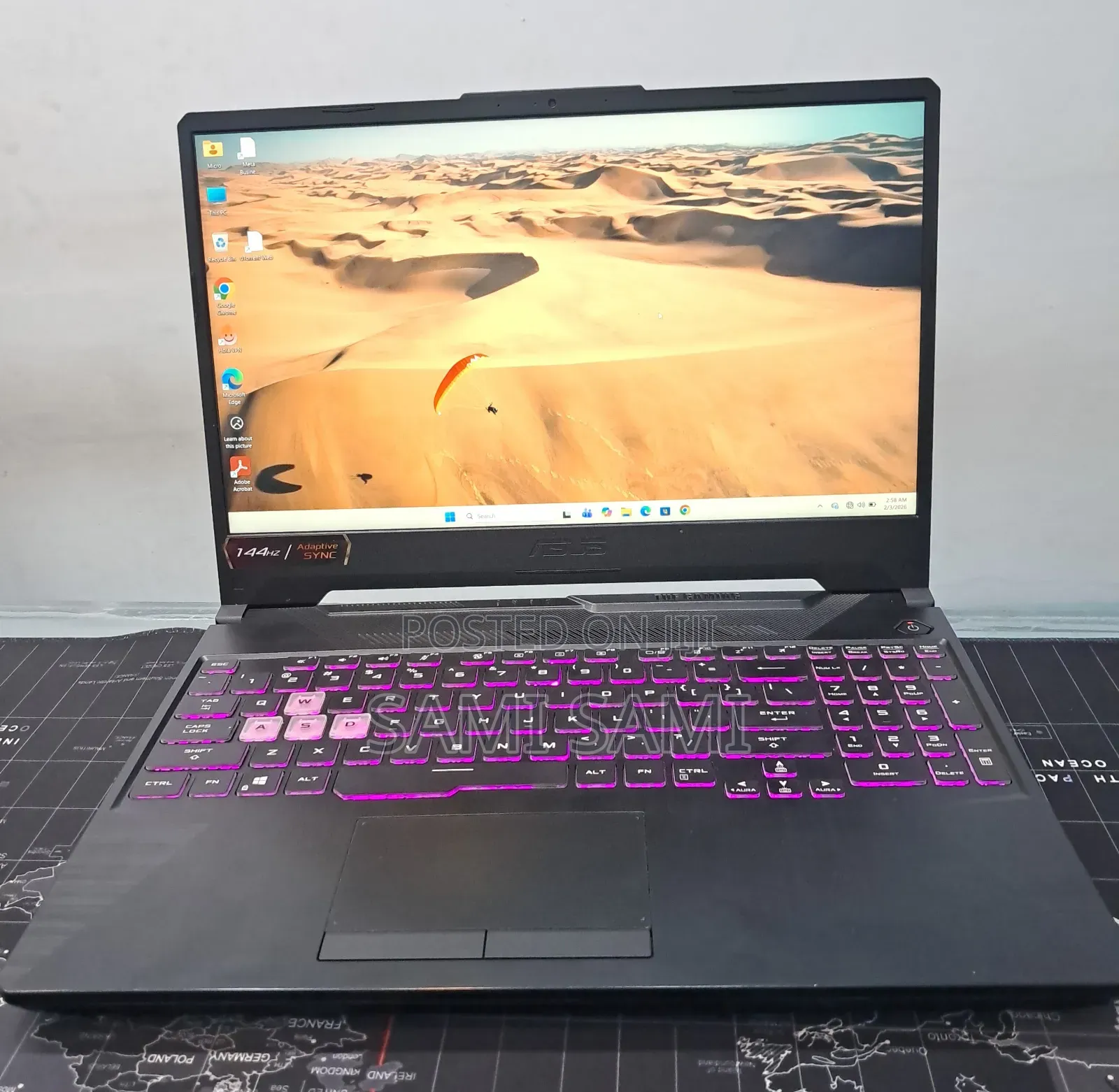 New Laptop Asus TUF Dash F15 16GB Intel Core I7 SSD 512GB