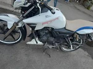 New TVS Apache 180 RTR 2022 White