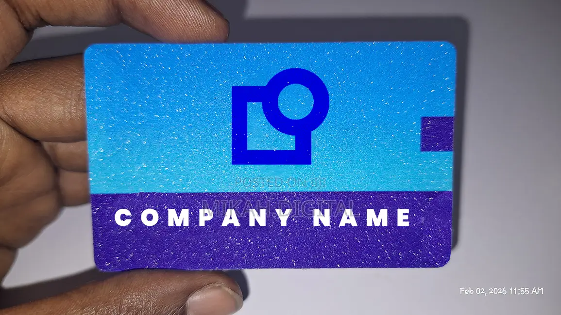 Shining Mesh Business Card Design + Printing Free Delivery