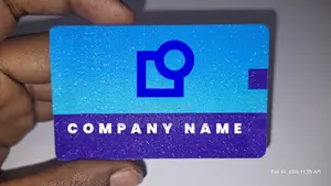 Shining Mesh Business Card Design + Printing Free Delivery